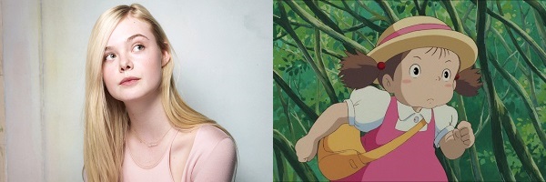 Elle Fanning interpreta Mei Kusakabe